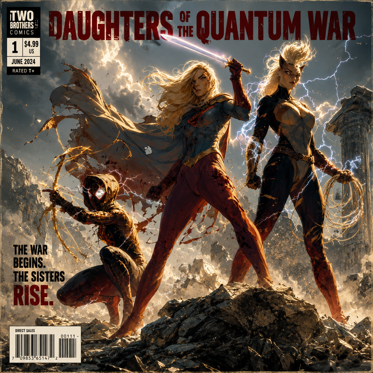 Daughters of the Quantum War &mdash; Portada